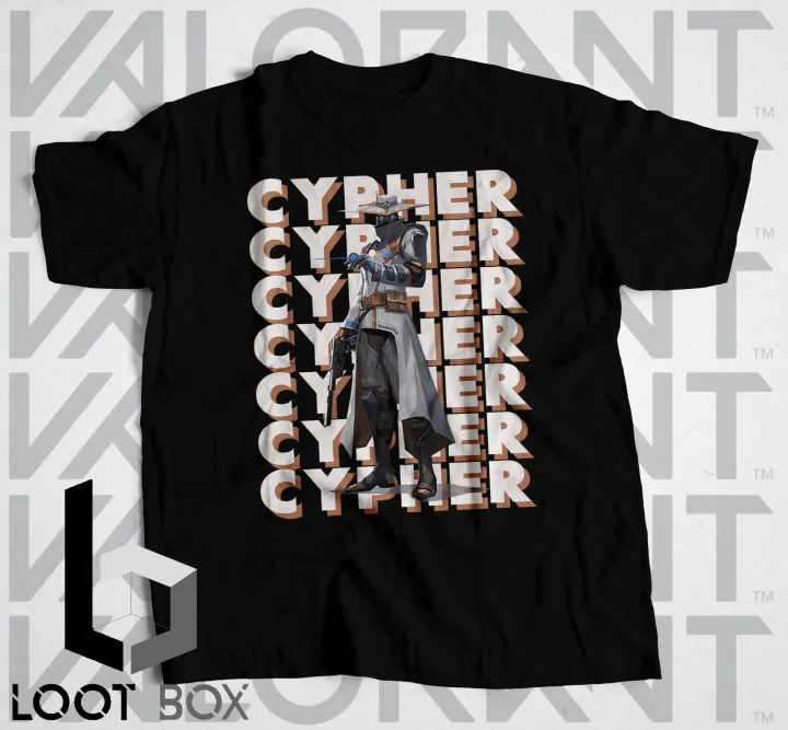 CYPHER - Valorant Shirt by Lootbox | Lazada PH