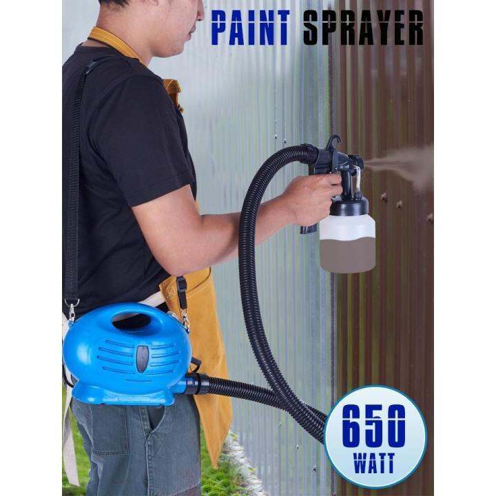 เครื่องพ่นสี-พร้อมสายสะพาย-เครื่องสเปรย์พ่นสี-กาพ่นสีไฟฟ้า-paint-sprayer-เครื่องพ่นสีสเปร์-เครื่องพ่นสเปร์-เครื่องทำฝอยระออง-เครื่องพ่นสีไฟฟ้า