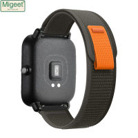 Migeet Trail สายรัดสำหรับนาฬิกา Amazfit GTS 2/3/4/Mini Correa GTR 4/2/3 /Pro/stratos 2/47Mm 20Mm 22Mm สายไนลอน Amazfit Bip