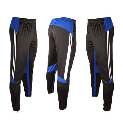 Shinestone Mens Soccer Training Sport Trousers With Pocket Zipper Jogging Male Fitness Workout Running Pants