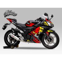 สติ๊กเกอร์แต่งลายรถ YAMAHA YZF R15 (โมเดลเก่า) ลาย REDBULL