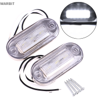 MARBIT 2pcs 12V เรือมารยาทไฟบันไดดาดฟ้า transom LED Stern แสงกันน้ำ