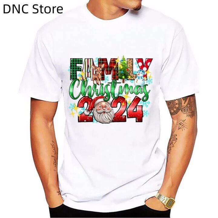 New Men S Tshirt Christmas 2024 Family Santa Claus Graphic Print Tshirt   1ea88ec9f963dccede505cfbefa63bec  720x720q80 