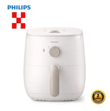 Philips Airfryer 3000 Series L Compact Airfryer - White (HD9100)