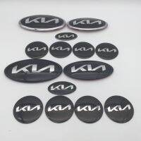 【cw】 Car Front Rear Badge Steering Hubcaps Sticker for KIA K3 K4 K5 KX7 Forte Ceed Sportage Picanto 【hot】