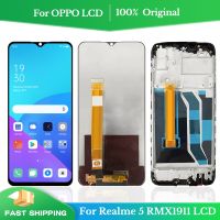 Original 6.5 For Oppo Realme 5 RMX1911 / 5s RMX1925 / 5i RMX2030 LCD Display Touch Screen Digitizer Assembly With Frame