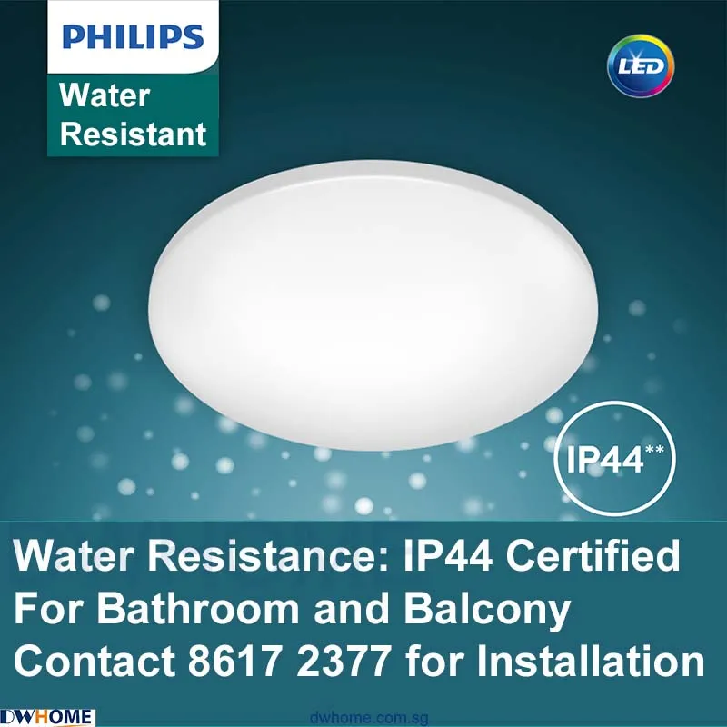 Philips Led Bathroom Ceiling Light Shelly Lighting