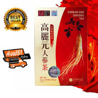 ชาโสมเกาหลี KOREAN ONE GINSENG TEA  1 กล่องใหญ่ 100 ซอง ซองละ 3 กรัม (100 ซอง/กล่อง)