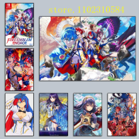 Sumanssa Fire Emblem มีส่วนร่วมโปสเตอร์ Wall Art ผ้าใบ-ของขวัญส่วนบุคคลสำหรับครอบครัวสมัยใหม่ตกแต่งห้องนอน-งานศิลปะที่มีคุณภาพสูงสำหรับบ้านหรือสำนักงาน-การออกแบบที่ไม่ซ้ำกันและมีสไตล์