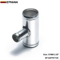 Bov สากล T-Pipe 57มม. 2.25Quot; เต้าเสียบ25มม. วาล์วปิด T อะแดปเตอร์รวมสำหรับ Bmw 5 Series E39 525i 28i 53 Ep-04fp57t25