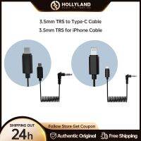 Hollyland Mfi Certified 3.5Mm TRS To Lightning Audio Adapter For Lark M1 Lark 150 3.5Mm TRS To Type-C