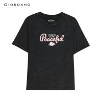 COD hjzfk0 GIORDANO เสื้อยืดผู้หญิง Womens Boyfreind Printed Tee 05392210