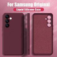 TFOSTNY เคสครอบโทรศัพท์กำมะหยี่ไมโครไฟเบอร์ซิลิโคนเนื้อนุ่มพิเศษสำหรับ Samsung Galaxy S22 S23กำมะหยี่สำหรับ Samsung A54 5G A53 A52 A72 A52S กรอบสี่เหลี่ยม