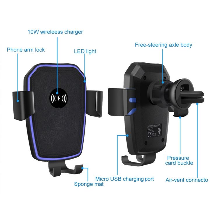 ยืดหยุ่น-car-mount-qi-wireless-charger-สำหรับ-iphone-13-12-11-xr-x-8-quick-charge-10w-fast-charging-phone-holder-stand-สำหรับ-samsung-s20-s10