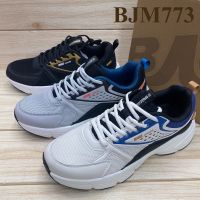 Baoji BJM 773 รองเท้าผ้าใบ   /กีฬา (41-45) สีดำ/ครีม/เทา