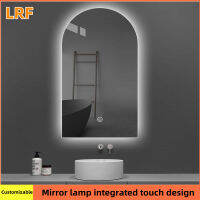 LRF ขั้นสูงสมาร์ท3สี LED กระจกห้องน้ำห้องแต่งตัว Washstand กระจกเรืองแสงผิดปกติออกแบบสร้างสรรค์กระจกสมาร์ท (สนับสนุนการปรับแต่ง)