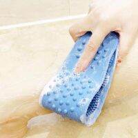 Peeling Silicone Rubbing Brush Skin Scrub Body Silicone Tools Clean Stain Strap Bathroom Massage Exfoliating Towels Shower Soft