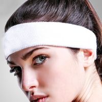 Women/Men Cotton Elastic Sweatband Sport Headband Running Fitness Head Band Hair Bandage Cycling Prevent Sweat Band