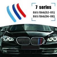 สติกเกอร์แต่งกระจังหน้าแต่งรถ BMW 7ซีรีส์ E66 E65 2002-2008 3D ม. แต่งกระจังหน้าแต่งขอบเคสกันกระแทกอุปกรณ์เสริมภายนอกของรถ