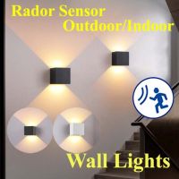 Wall Lamp With Motion Sensor Outdoor Lights Waterproof Interior Wall Light Home Decoration External Sconce Porch Light AC85-240V