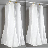 2021 Long High Quality Long Wedding Dess Dust Bag Evening Dress Dust Cover Bridal Garment Storage Bag For Clothes