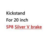 ขาตั้งรถจักรยานพับได้สำหรับ Dahon SP8 S18 D8 SP18ขาตั้งจักรยาน20นิ้วรองรับตรงกลาง V/ ดิสก์เบรก