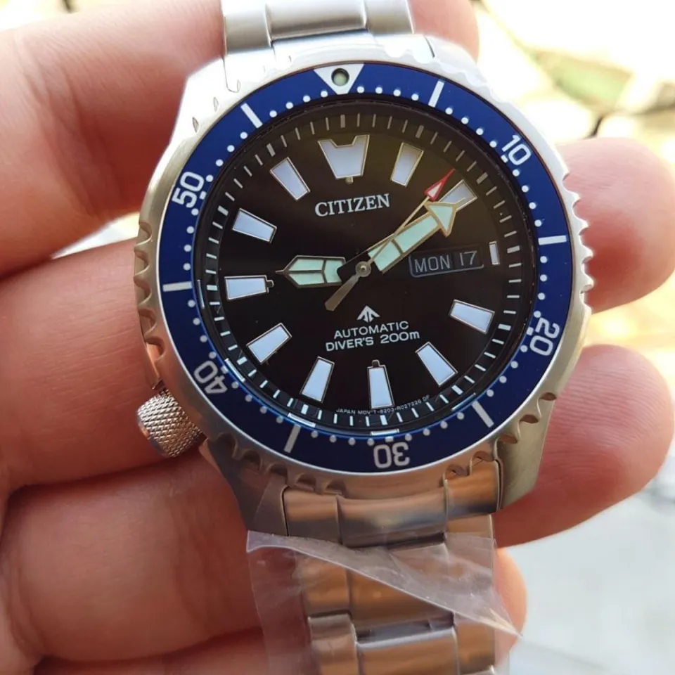 CITIZEN PROMASTER FUGU LIMITED EDITION DIVER AUTOMATIC NY0098-84EB