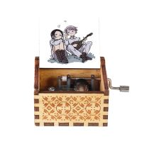 Christmas gift music box Winnie the Pooh Neverland Frozen handmade wood grain music box Gifts for children girls birthday gifts