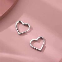 Silver Geometric Oval Women 39;s Small Circle Earrings Hypoallergenic Earrings with S925 Stamp Gift Korea Simple Trendy 2021