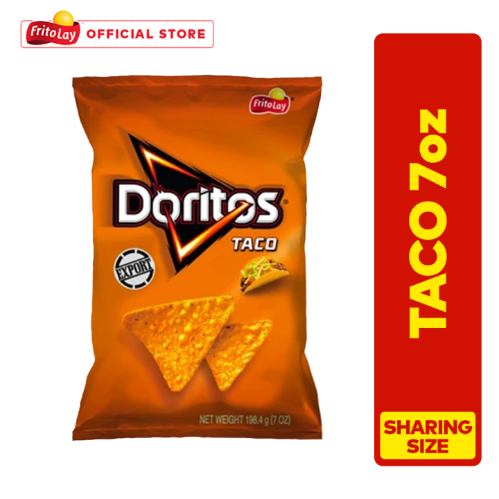 Doritos Taco Flavored Chips Big Bag 190g Lazada PH