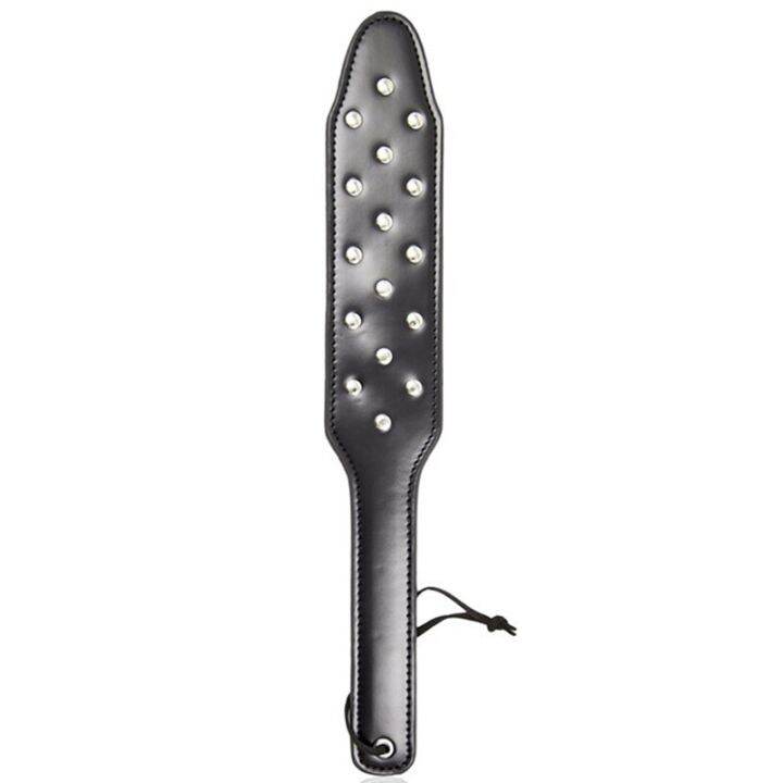 [2023] Spanking Paddle Whip ,Black PU Leather Horse Whip,Horse Training