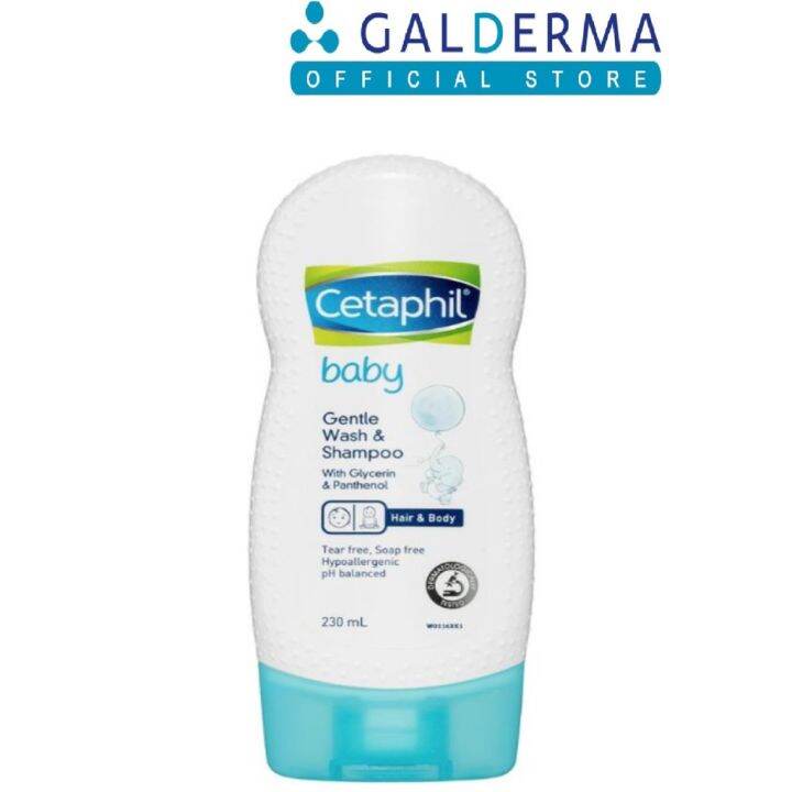 Cetaphil Baby Gentle Wash & Shampoo Glycerin/Panthenol 230ml Lazada PH