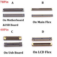 Samsung A31 Fpc Lcd Connector Samsung Fpc 40 Pin Connector - 2-10pcs 40 78 Pin - Aliexpress