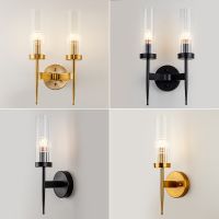 Post Modern Nordic Wall Sconce Living Dining Room Bedside Stairs Backdrop Aisle Corridor Lighting Hall Hotel Lights Glass Lamps