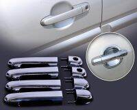 【Cw】CITALL New Car Exterior Decor Accessories Chrome Door Handle Cover Trim Fit for Hyundai Accent 2007 2008 2009 2010 2011.hot