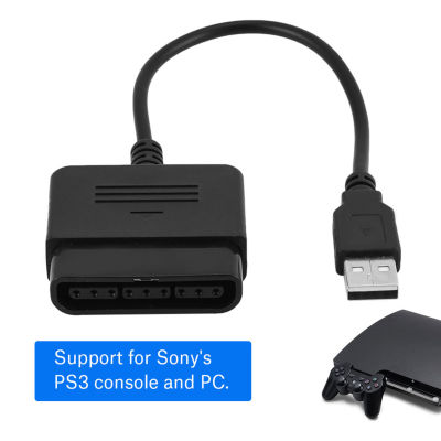 Fosa PS1/PS2 to PS3 Controller อะแดปเตอร์ Sony Playstation1/2 ถึงสาย USB สำหรับ PC และ PlayStation 3 สำหรับ PS3 และ Windows PC