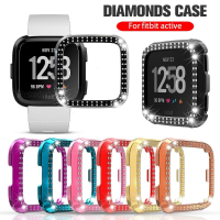 Diamond plating protective case for Fitbit Versa1 Versa 2 versa lite screen protect cover for fitbit versa 2 Lite Accessories