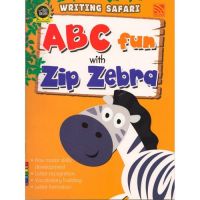 Kid Plus หนังสือเรียนระดับอนุบาล Writing Safari - ABC fun with Zip Zebra