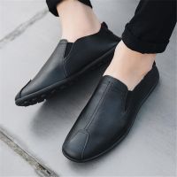 Men Loafers Shoes Spring 2023 Fashion Boat Footwear Man Brand Leather Moccasins MenS Shoes Men Comfy Drive Mens Casual Shoes