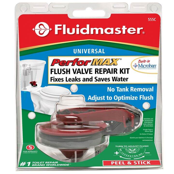 Fluidmaster 555c Universal PerforMAX Flush Valve Repair Kit Lazada PH