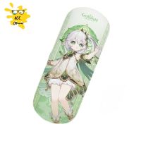 【LZ】❁▨  Genshin Impact Cosplay Óculos Case Bal Xiao Zhongli HuTao Ganyu Klee Eula Venti Tartaglia Shenhe Coleção de fãs Presentes