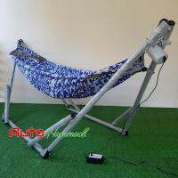 Auto Hammock เปลไกวเด็กอัตโนมัติขนาดใหญ่พิเศษ รุ่นจัมโบ้XLผ้าสีฟ้า (Hammock)