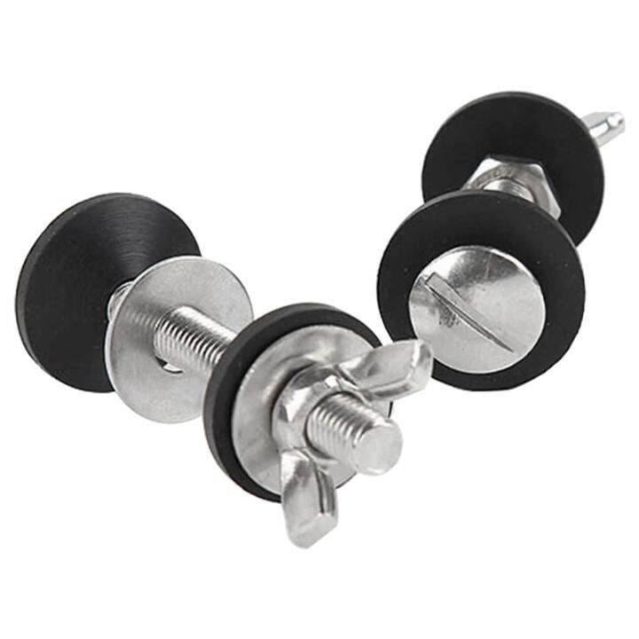 6 Pack Toilet Tank to Bowl Bolt Kits Cistern Bolts Kit,Stainless Steel