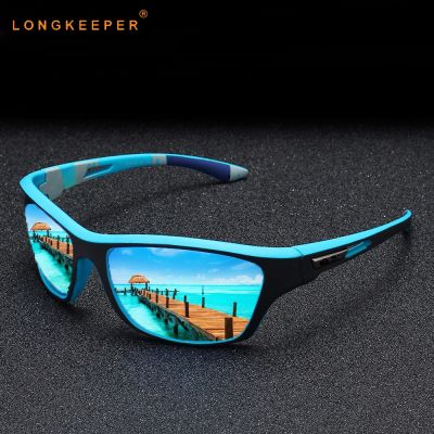 【CW】▦  LongKeeper Classic Polarized Sunglasses Mens Driving Shades Outdoor Glasses Brand Designer Mirror Oculos