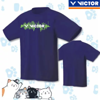 เสื้อผ้าใส่เล่นเทนนิส Victor 2023ชุดกีฬาสำหรับผู้ชายและผู้หญิงสไตล์ใหม่แห้งเร็วระบายอากาศที่สะดวกสบายกีฬากลางแจ้งซึมซับเหงื่อฤดูร้อน