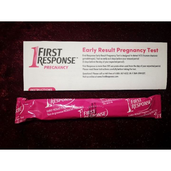 First Response Early Result Pregnancy Test 1 Digital Lazada Ph