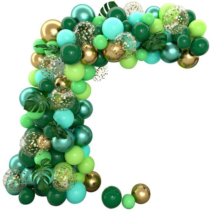 cc-145pcs-balloons-garland-arch-jungle-birthday-kid-wedding-supplies-baby-shower-baloon