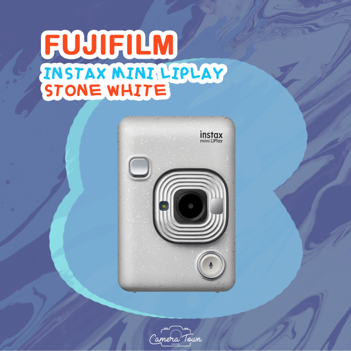 กล้องอินสแตนท์-fujifilm-instax-mini-liplay-stone-white