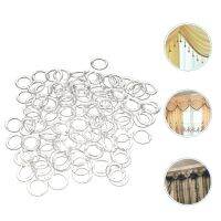 100 Pcs Roman Circle Plastic Buckles Sun Blocking Curtains Window Hanger Shower Hook Rings Tension Rod
