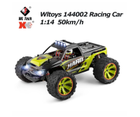 Jdd【จัดส่งที่รวดเร็ว】 Wltoys 144002 2.4G Racing RC Car 50KMH 4WD อัลลอยโลหะไฟฟ้าความเร็วสูงรถออฟโรดดริฟท์ของเล่นควบคุมระยะไกลสำหรับเด็ก